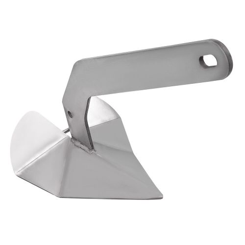 Boats anchor 316 stainless steel non-hinged plow 35lb/15.5kg for small yachts