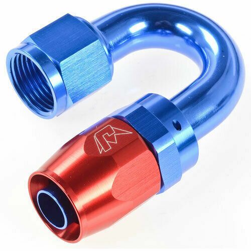 Jegs 100043 180 degree max flow swivel hose end new