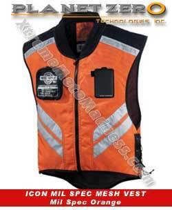 Icon mil spec reflective vest orange  xl/3x 28300092