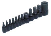 Lisle 26530 master tamper-proof torx set