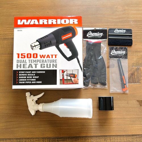 New premium auto styling wrap kit heat gun car automobile