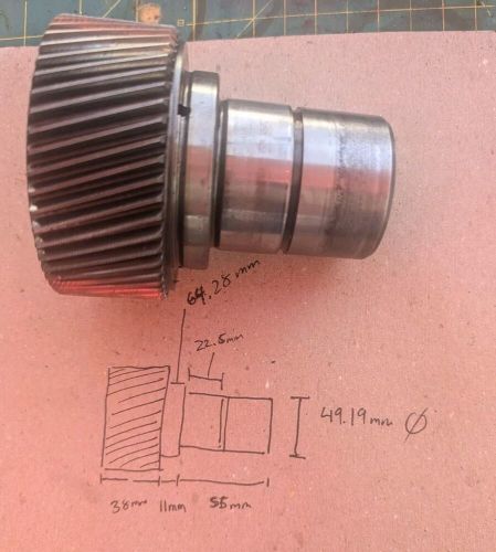 Np 231 j jeep 88-93 21 spline input gear (short input)