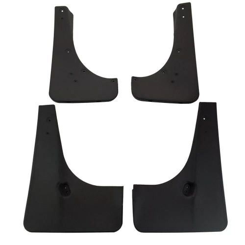 Genuine front &amp; rear splash guards mud flaps for 2007-2013 bmw x5 e70 with pedal