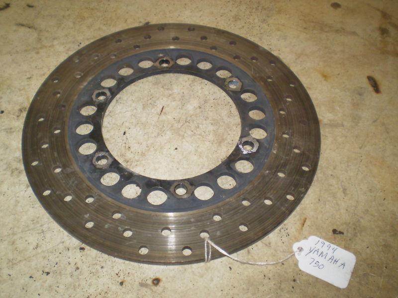  1994-1998 yamaha yzf750 rear brake rotor  parts