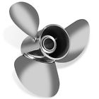 13 1/2x 18 stainless steel outboard propeller for mercury 40-140hp 15 tooth rh