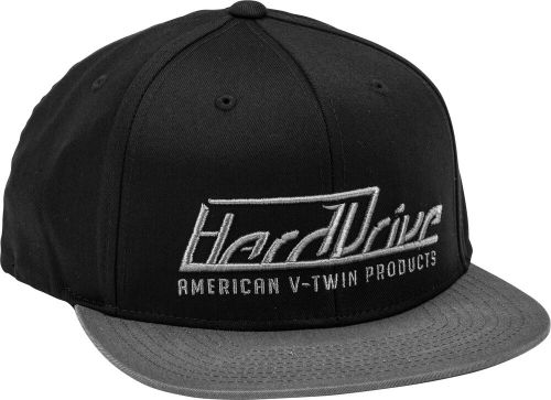 Harddrive hat black/grey