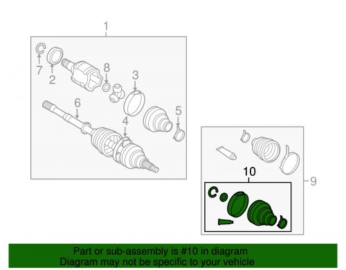 Genuine gm inner boot 19183777