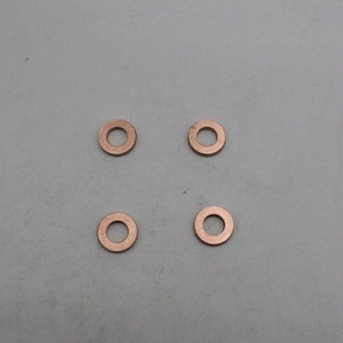 4 of o.e. fuel injector seal copper washer for ford transit mk7 2.2 2.4 3.2 2006