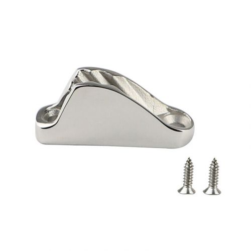 Stainless steel boat clam cleat rope parts sailing kayak hardware skid-proof