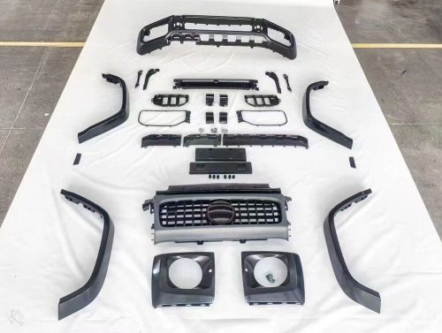 Front body kit set w464 to w465 g63 style for mercedes g class g63 2018 - 2024