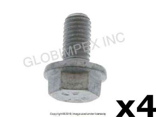 For porsche (1999-2005) radiator mount bolt (8 x 16 mm) (4) genuine + warranty