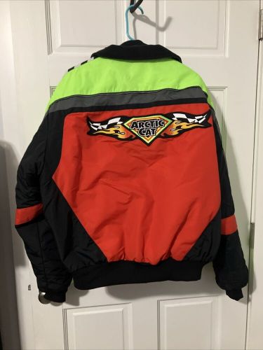 Vintage arctic cat team arctic zipout 3 in 1 snowmobile jacket coat men’s sz xl