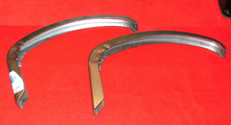 Ford model a - 1928-1931 pair of rear fender braces - pressed steel - new