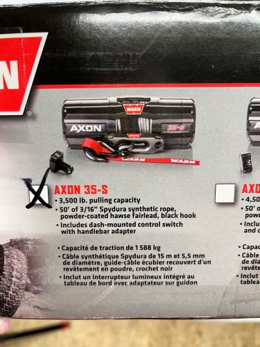 Warn axon 35-s powersport winch 101130