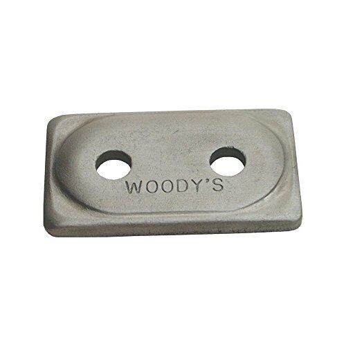 Woodys digger support plates 7a angle alum. single stud 5/16&#034; 96/p - ang-3775-b