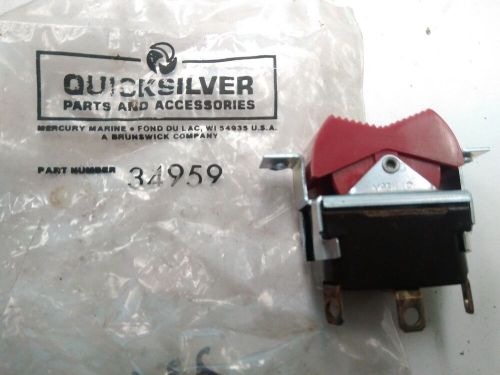 New oem quicksilver mercury  mercruiser rocker switch 34959