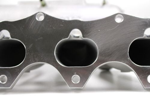 Final stage high flow intake bridge for honda civic crx integra b16 b18 vtec-