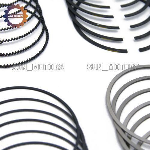 6x piston rings set std Φ85.5mm for audi a4 a5 a6 c6 q5 3.2 fsi cala 06e198151h