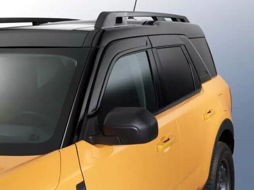 Genuine ford side window deflectors low profille vm1pz-18246-a