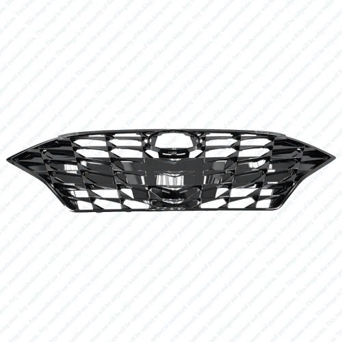 For 2020 2022 hyundai sonata sport se sel front bumper grille no sensor hole