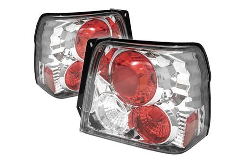 Spyder tter95c - 95-99 toyota tercel chrome euro tail lights rear stop lamps