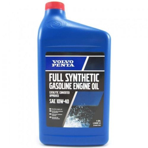 Volvo penta 1 quart 10w-40 synthetic engine oil #21681794