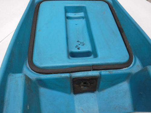 Oem 1993 93 seadoo spx 657  hood front cover teal blue 269500060 d25-2