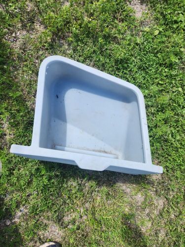 1994 glastron 175 port side plastic drawer under bow seat storage pull out