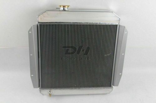 4row radiator&amp;shroud&amp;fan for 1955-1959 chevy apache suburban gmc 3100-3800 truck