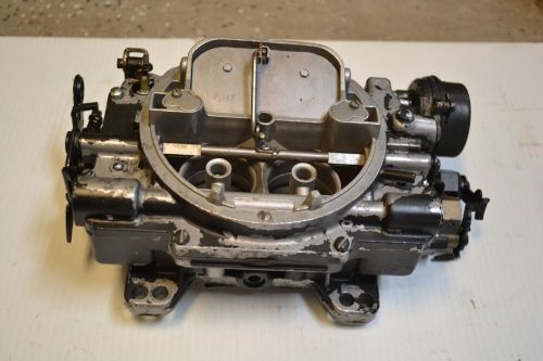 Mercury marine mercruiser- 4.3 l 262 v6 gm vortec  4 barrel carburetor