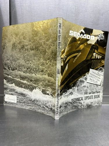 Sea-doo oem 2006 pwc &amp; sport boats technical updated book 219700607