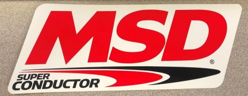 Holley 9294 msd decal super conductor