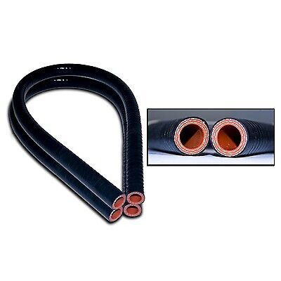 C5zz-18472-blk scott drake 1964-68 mustang silicone heater hose (black)