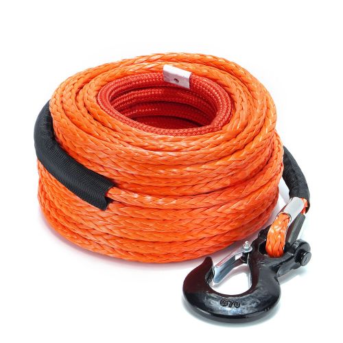 1/2&#034;x100ft 32000lbs synthetic winch rope winch line cable recovery atv suv 4wd