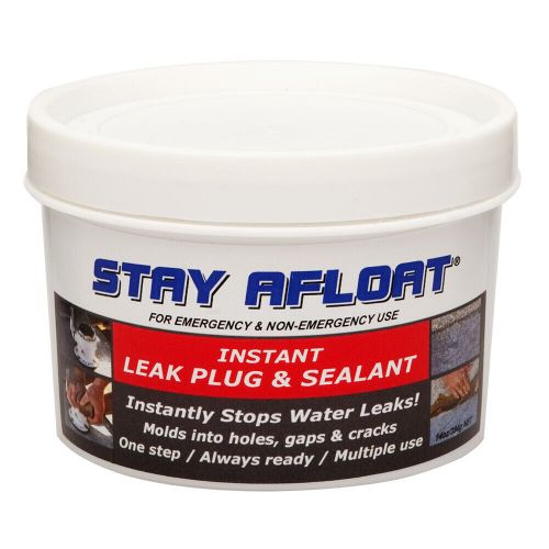 Stay afloat sa-0214 marine instant leak plug &amp; sealant - 14oz (sa0214)