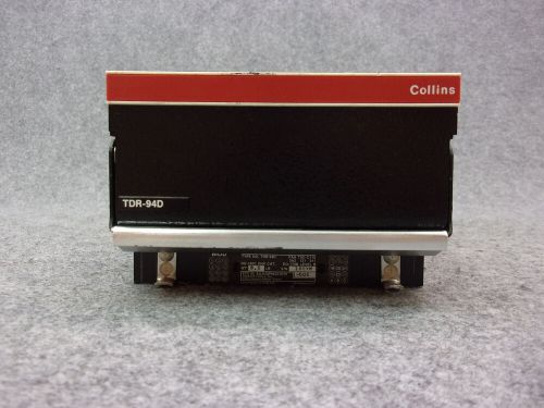 Collins tdr-94d atc mode s transponder p/n 622-9210-005