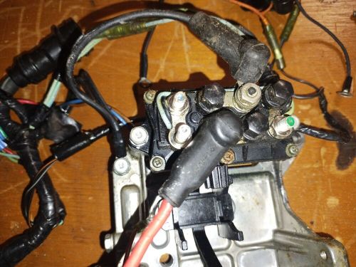 1996-2000 yamaha 50hp 4 stroke harness, starter, sensors,relays 62y-82590-10-00