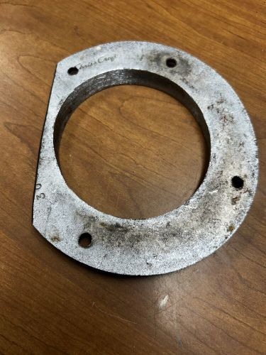 Chris craft transom flange 3.5&#034; id 5-3/4&#034; od #304 hole boat antique vintage