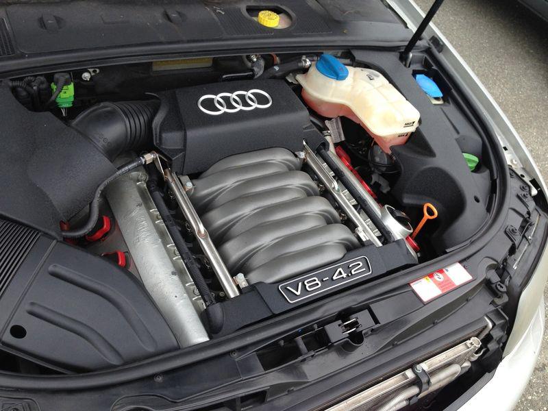 Audi b6 s4 engine long block 117k 4.2l v8 motor 8e 04 05 - 09 b7 vin 200001 swap