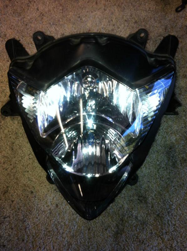 Gsxr headlight headlamp front 05-06 suzuki gsxr 1000 oem