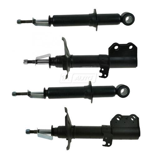 03-08 pontiac vibe toyota matrix front & rear strut shock assembly set of 4