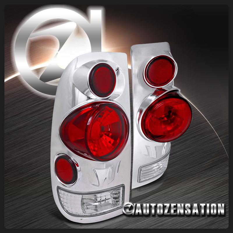 97-03 f150 99-04 f250 f350 super duty chrome 3d lens rear tail lights