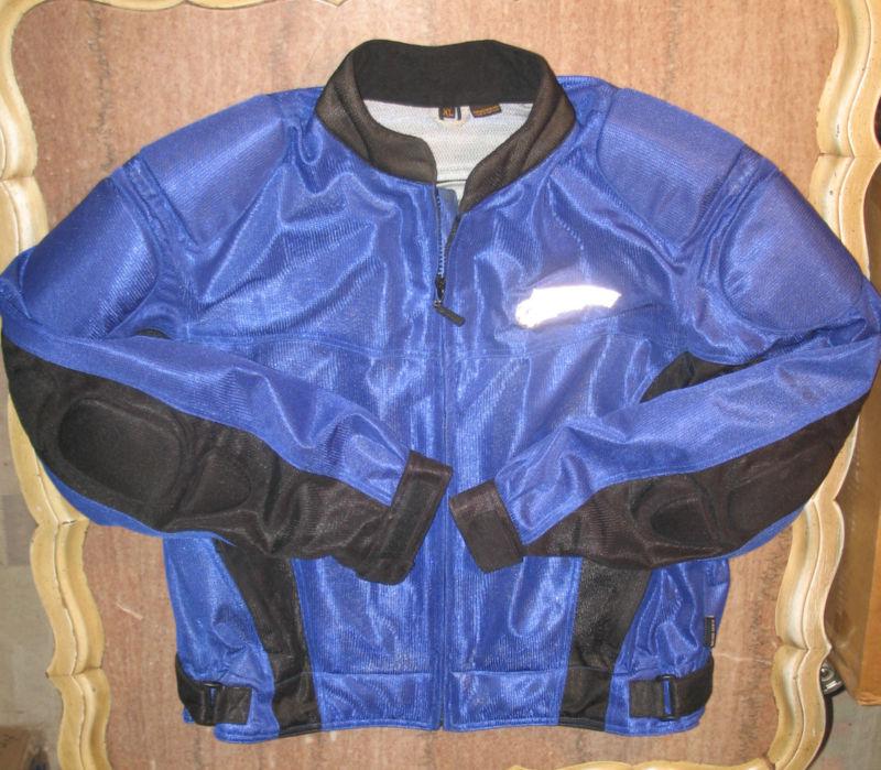 Firstgear extreme motor sports meshtex ii armor riding jacket, xl -mint nwot!