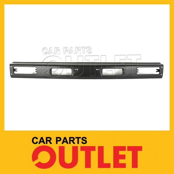 83-86 nissan 720 truck 2wd front bumper face bar center ni1002134 primered black