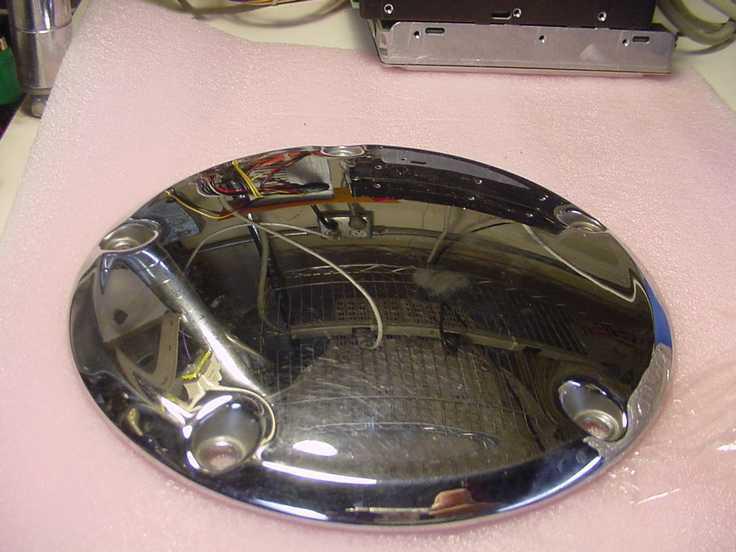 Harley davidson chrome derby cover 25415-99