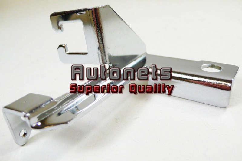 Chrome steel manual holley afb carburetor mounted linkage bracket gm hot rat rod