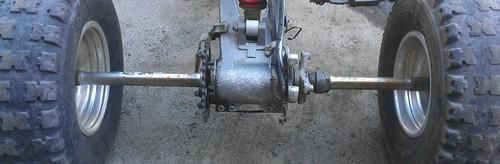 Honda 400ex +4 durablue axle