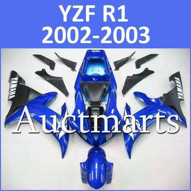 Fit yamaha yzf r1 02 03 yzfr1 2002 2003 1000 fairing kit bodywork b17 d10