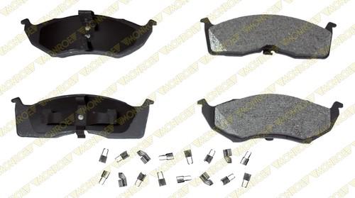 Monroe fx591 brake pad or shoe, front-monroe prosolution semi-metallic brake pad