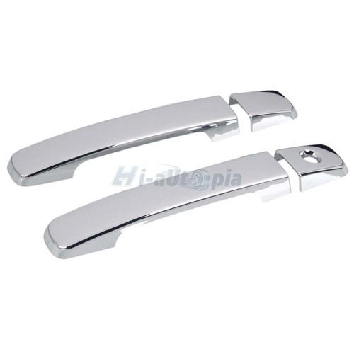 05-11 chrome 2d door handle covers xterra pathfinder frontier no psg key hole